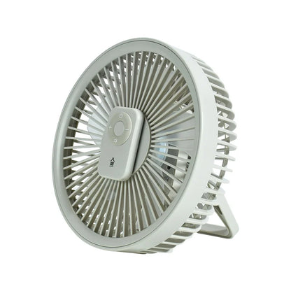 EcoFan™ USB充電式扇風機 リモコン付き 卓上・車内・アウトドア兼用