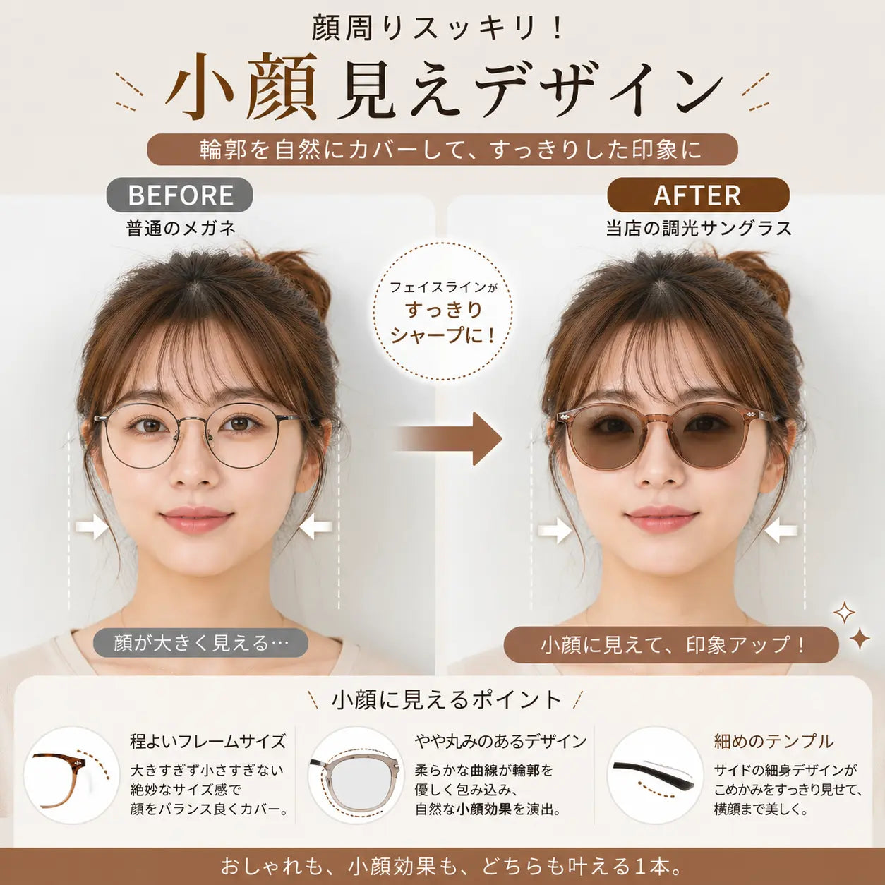 VisionFlex™ ブルーライトカット機能付き調光サングラス