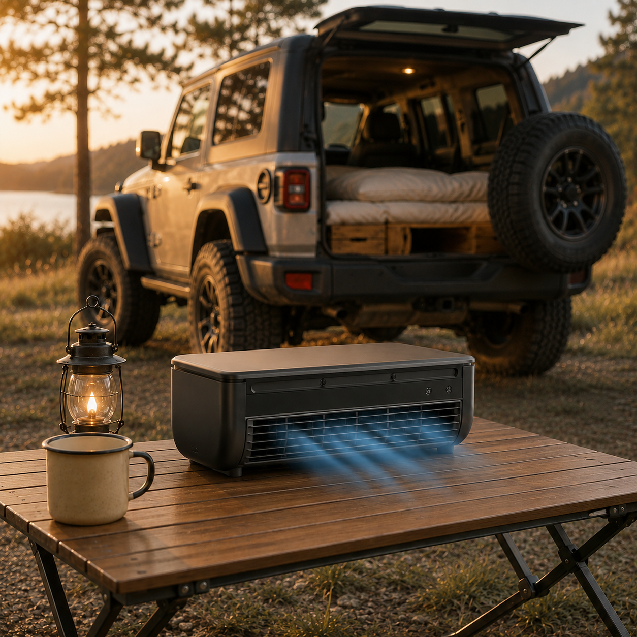 Nagomi Cooler | 車中泊・キャンプ用 充電式冷風機