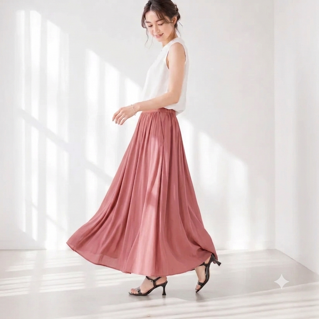 新規限定セール｜冷感ワイドレッグパンツ