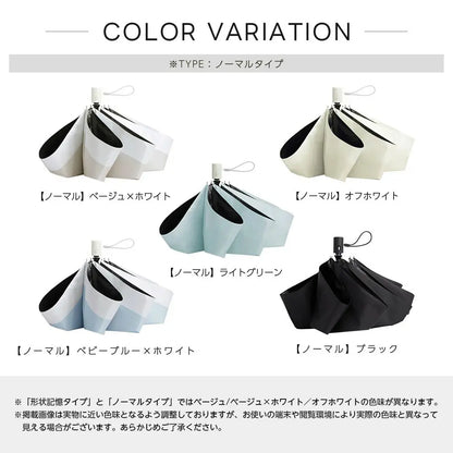 ワンタッチ自動開閉 折りたたみ日傘 100%完全遮光 UVカット 晴雨兼用 超軽量
